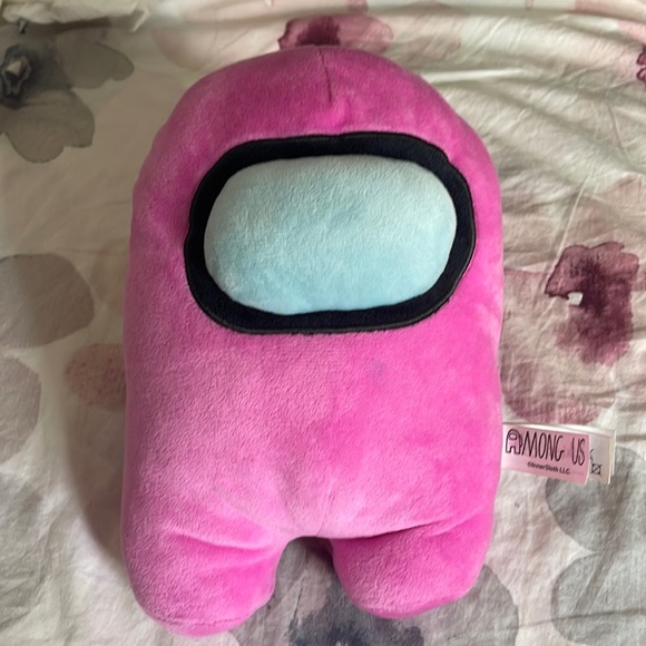 Among Us Official- 16-Inch Super-Soft Squishy Plush - Pink - Picture 1 of 2